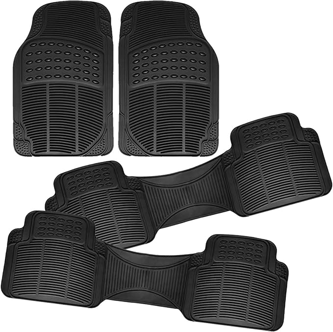 Vaygway Car Mats, All Weather Floor Mats for Cars, Auto Floor Mat, Car Mat Full Set, Automotive Carpet & Cargo Liners, Cars Carpet 4 Pc