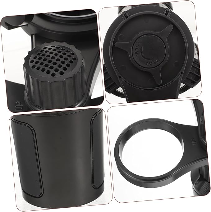 Cabilock Car Cup Holder Expander Non- Design Capacity Vehicle Mounted Drink Holder for Mugs Phones and Instant Noodles Sturdy Material for Safe Driving