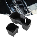 auovo Cup Holder Insert Compatible with Toyota Grand Highlander Accessories 2026 2025 2024 Grand Highlander Car Front Center Console TPE Cup Holder Insert
