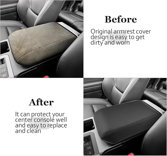 SKTU for 2024 2025 2026 Toyota Land Cruiser Accessories Center Console Cover for 2024 2025 2026 Toyota Land Cruiser Armrest Cover Land Cruiser Accessories 2024 2025 2026 Land Cruiser Console Cushion