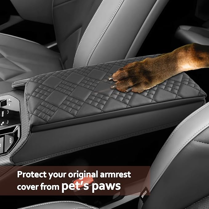 SKTU for 2025 2026 BMW X3 Accessories Center Console Cover for 2025 2026 BMW X3 Armrest Cover BMW X3 2025 2026 Accessories 2025 2026 X3 (30 xDrive/M50 xDrive) Center Console Cushion