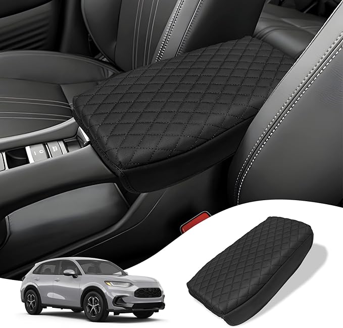 Custom Fit for Center Console Cover Honda HR-V 2023 2024 2025 2026 Armrest Cover Center Console Pad Interior Accessories Car Armrest Seat Box Cover Protector