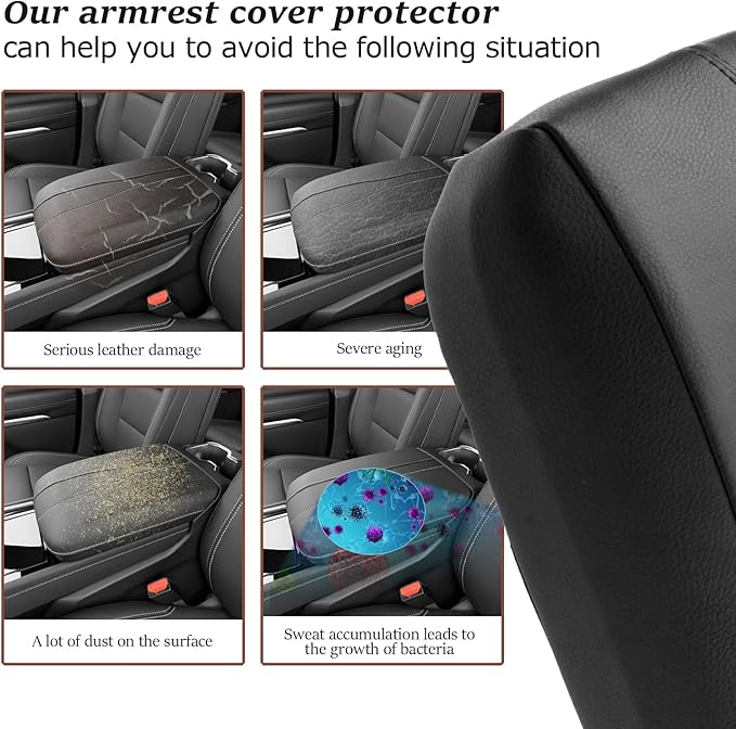SKTU 2024 2025 2026 Chevy Traverse Center Console Cover for 2024 2025 2026 Chevrolet Traverse Armrest Cover 2024 2025 2026 Chevy Traverse Accessories 2024 2025 2026 Traverse Center Console Cushion
