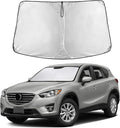 EcoNour Custom Windshield Sun Shade for Mazda CX-5 2013–2016 | Compact SUV Front Window Heat & UV Shield | Foldable Multi-Layer Sun Cover