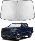 EcoNour Windshield Sun Shade for Nissan Frontier 2022–2023 2024 2025 2026 | Car Sun Shade Windshield & Window Shade | Sun Shade for Car Windshield | Foldable Windshield Cover with, Car Accessories
