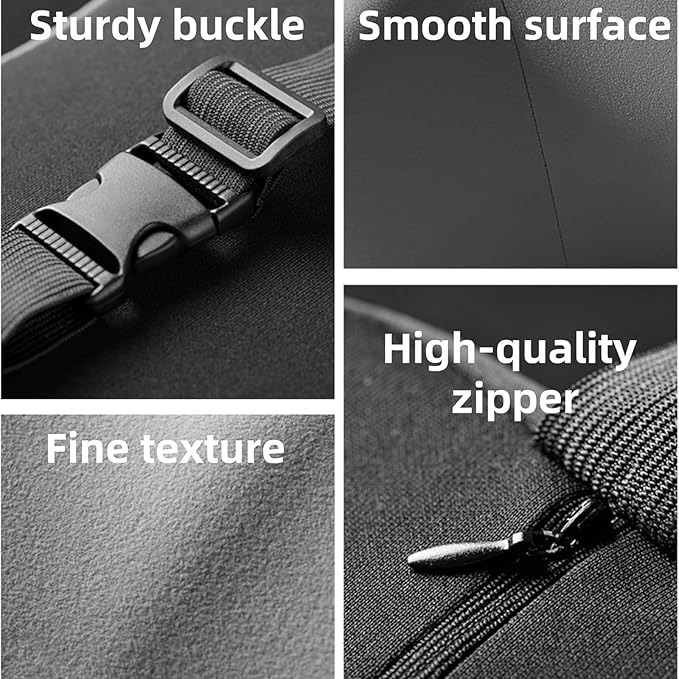 Car Headrest Lumbar Support Cushion for Honda Civic 2025-2016 LX/Sport/EX-L/Hybrid,Ergonomic Seat Headrest Cushion for Neck Back Pain Relief Memory Foam Breathable Removable Cover for Office Chair Car