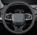 Car Steering Wheel Cover Compatible with Subaru Legacy 2025 2024 2000-2023 Year, Breathable Premium Leather, Anti-Slip Design, A-Style
