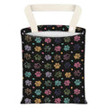 ADQWIOVL Car Garbage Can, Seat Back Hanging Cute Car Trash Can Bag, Car Organizer and Storage Bag for Travelling, Outdoor Cute Colorful Doodle Paw