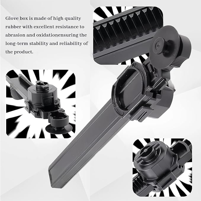 Car Glove Box Support Damper Stop HC3Z-5806200-B – Ideal Replacement for Ford F-150 (2015–2018) and F-250 F-350 F-450 F-550 (2017) Soft Open Damper Release Shock Support Stop