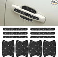 10PCS Bling Car Door Handle Protector, Crystal Rhinestone Anti-Scratch Car Bowl Decoration Sticker Decal, Universal Auto Exterior Door Protective Covers Accessories for Women (Black)