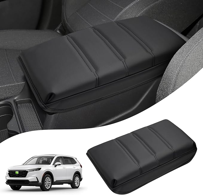 Autorder Center Console Cover for 2023-2025 2026 Honda CR-V CRV Accessories Armrest Cover Anti-Scratch Middle Console Pad Armrest Protector