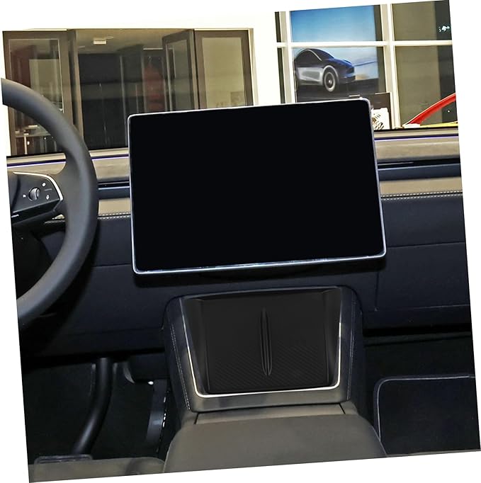 Wireless Charger Pad Silicone Car Interior Mat Center Console Phone Holder Wireless Charging Slip Design