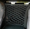 Universal Car Front Seat Net Pocket Organizer,Stretchable Hanging Storage Net Bag Purse Holder for Car,Barrier of Backseat Dog Or Kids