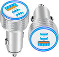USB C Car Charger, 2Pack BAOYUANDA 67W 3-Port USB-C & USB-A Fast Car Charger Cigarette Lighter Fast Charging for iPhone 16/15/14/13/12/11/Pro Max, iPad Pro, Galaxy S24/S23/S22, Google Pixel, Android