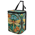 DISNIMO Dragonfly Car Trash Can Easy-to-Install Car Accessory Interior, Leak-Proof Car Garbage Can Bin Organizer Storage Bag for The Back Seat of Any Cars, Sedans, SUVs & Trucks