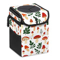 GVGHIDZ Car Trash Can – Multi-Purpose, Lightweight and Portable with Durable Water-Resistant Coating, No Installation Required, Practical and Ample Capacity, Variety of Colors.Mushroom