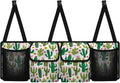 Cactus Car Hanging Trunk Organizer Cargo Storage Bag Car Interior Accessories with 2 Pockets & 2 Mesh Pouches for Groceries Universal for Most SUV Sedan Truck