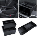 WEIPIN for 3PCS Double Layer Center Console Armrest Organizer&Screen Organizer Tray ABS Materials Compatible with 2024-2026 L EXUS TX350/TX350h/TX450h+/TX500h
