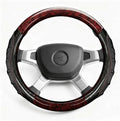 Heavy Duty Truck Steering Wheel Cover 17.5-18 Inch, Carbon Fiber with Anti-Slip Grip, X-Large Wheel Protector for Commercial Semi-Trucks, Buses and RVs (Red/Black)