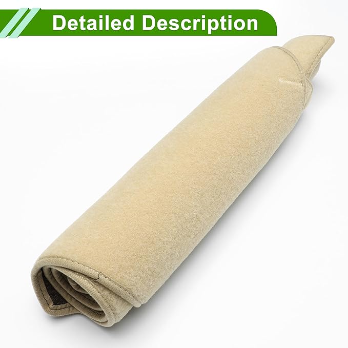 Dashboard Cover for Nissan Sentra 2008-2011 Non-Slip Interior Dash Cover Mat Polyester Silicone