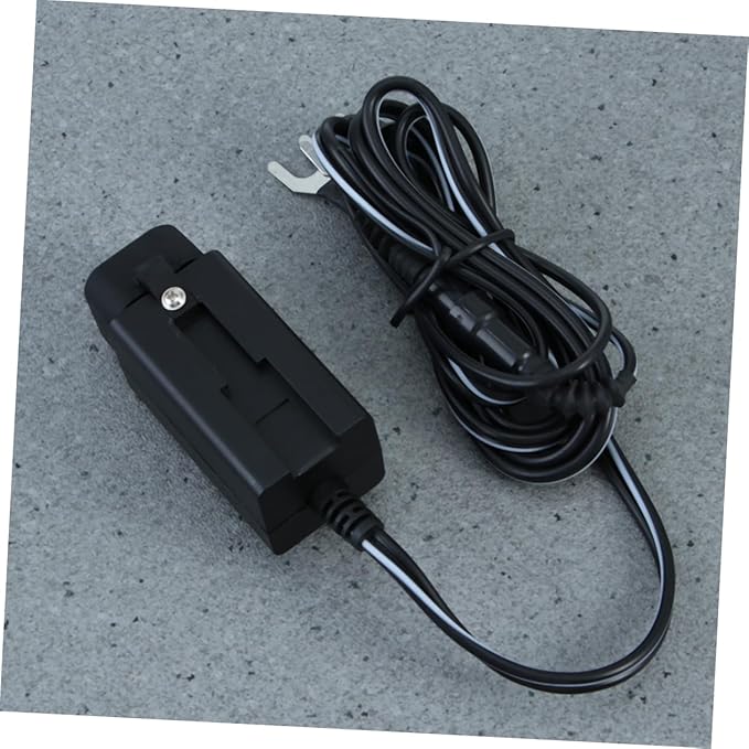 Alipis USB Car Charger Motorcycle USB Socket 18awgx2c Cable Abs Material Led Indicator