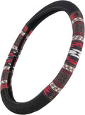Hooey Universal Fit Steering Wheel Cover for Car, Truck, and SUV, Durable Steering Wheel Protection, American West (Multi/Clay)