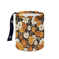 Brosoneto Collapsible Floral Trash Can - Accessories for Cars, Camping & Family Gatherings, Easy to Clean