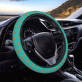 FeHuew Cute Otters in Water Steering Wheel Cover for Women, Girls 15 inch Universal Auto Car Anti Slip Wrap Steering Wheel Covers Fit for Vehicles, Truck, SUV