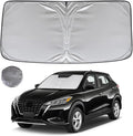 KAYZT Windshield Sun Shade for 2018-2024 Nissan Kicks Foldable Sunshade Front Window Custom Fit Car Accessories