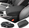BIBIBO for 2023 2024 Honda Accord Center Console Armrest Cover,for 2023 2024 Honda Accord Arm Rest Cover, Car Arm Rest Pad Seat Box Cover,2024 Accord Interior Accessories Armrest Protector (Black-b)