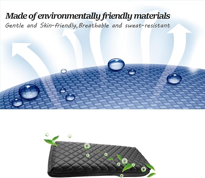 SKTU 2025 2026 Camry Center Console Cover for 2025 2026 Toyota Camry Armrest Cover 2025 2026 Camry (LE/SE/XLE/XSE) Seat Box Cover Toyota Camry 2025 2026 Accessories 2025 2026 Camry Hybrid Armrest Pad