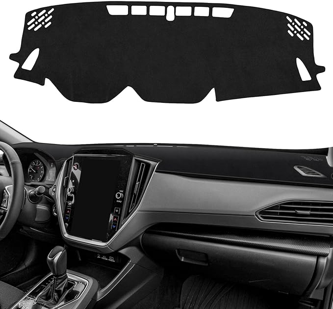 Cartist Dash Cover fits for CrossTrek 2024 2025 2026 Dashboard Cover Mat for Crosstrek Accessories Non-Slip Carpet Sunshield Glare UV Rays Protector