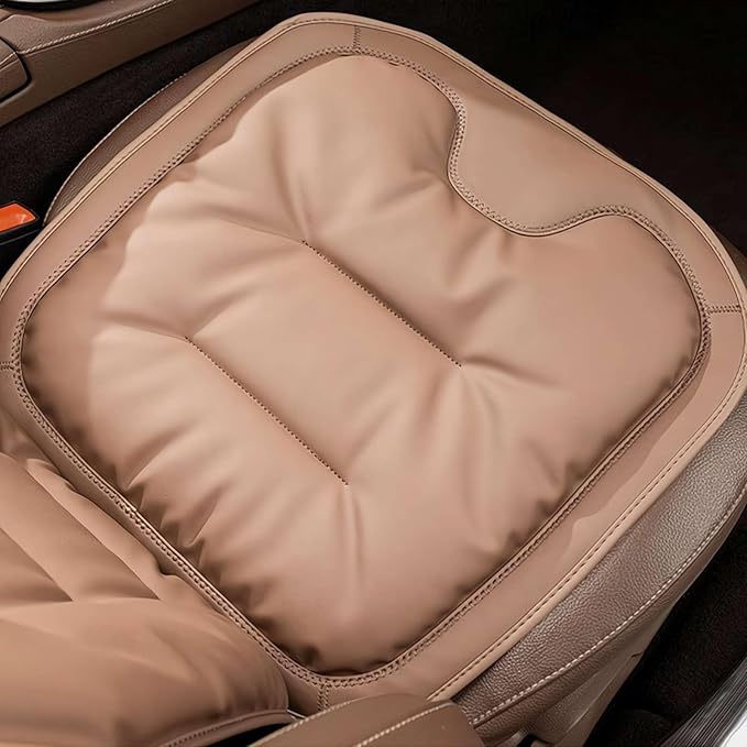 Livena Car Seat Cushion for Long Driving,Personalized Lumbar Support Cushion,Soft Comfortable and Supportive Pad,Lumbar Comfortable Memory Foam CarSeat C-ushion,for Car,Office Or Home Chair