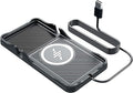 Wireless Car Charger,LANSEMKU Car Wireless Chargers Charging pad Non Slip 15w Fast Charger for Car Wireless Phone Charger for iPhone17/ 16/15/14/13/12 Pro Max,for Android (with Holder-100cm Cable)