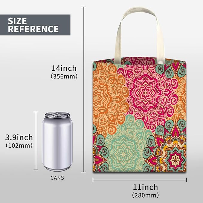 ABUIFDK Cute Car Organizer and Storage Bag, Hanging Trash Bin for Vehicle, Travelling, Camping - Colorful Flowers Pattern