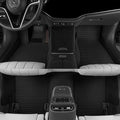 Luxury car Floor mats are for 99% of Vehicle Models,All Weather car Floor mats Provide Comprehensive Protection for Vehicles,Floor mats for car Personalized Customization! (Black=)