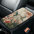 Bulopur Hummingbird Car Console Covers Warmth Arm Rest Cover Car Flannel Easy to Install Protect from Pet Claws Universal Car Interior Accessories Car Arm Rest Cover
