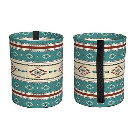 BEIANSHUO Native Indian Western Tribal Car Trash Can Collapsible Garbage Can,Hanging Trash Bag Water Proof with Suitable for Storage for Car Interiors,Home