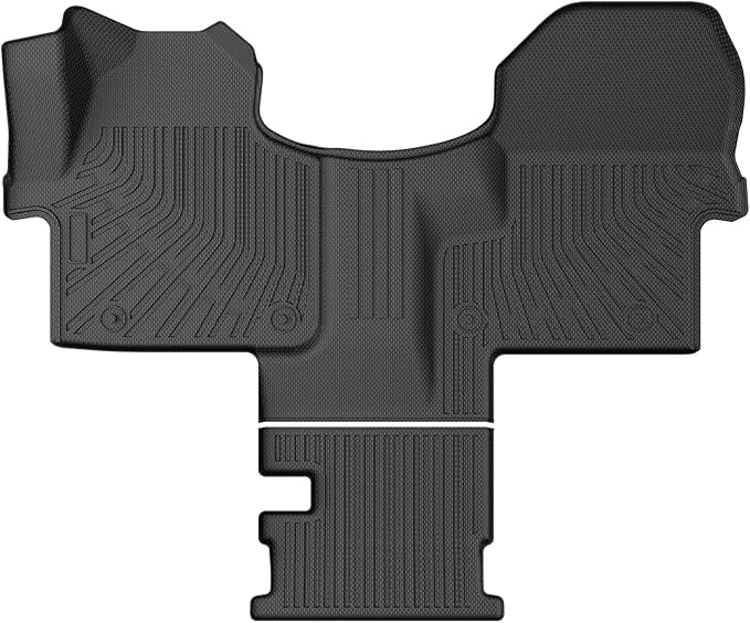 Sprinter Floor Mats - Car Mats for Mercedes-Benz Sprinter 2500/3500 2019-2025, All Weather Floor Mat for Sprinter Accessories, Heavy Duty Rubber Mats, Car Accessories