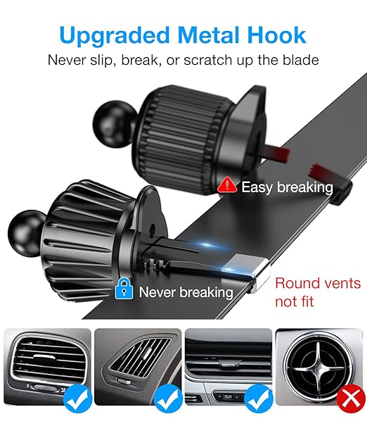 Coolpow for Magsafe Car Mount Charger【100% Stable】15W Magsafe Car Charger Magnetic Phone Holders for Your Car Accessories for Women Men Car Phone Holder Wireless Car Charger for iPhone 17 16 15 14 13