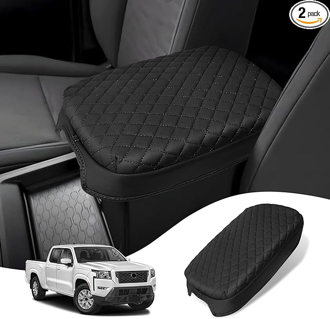 Custom Fit for Center Console Cover Nissan Frontier 2025 2024 2023 2022 Armrest Cover Center Console Pad Interior Accessories Car Armrest Seat Box Cover Protector