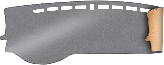 KEYOOG Dashboard Cover Dash Mat Fit for 2024 2023 2022 2021 2020 2019 K-IA Forte,Car Dash Board Mat Anti-Glare Carpet,Non-Slip Pad Sunshield Protector (Grey)