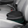 Car Seat Cushion, Memory Foam Auto Wedge Seat Pad, Comfort Low Back and Tailbone Sciatica Pain Relief Driving Pillow, Breathable Non Slip Orthopedic Support Pad, Universal for Men Women (Black)