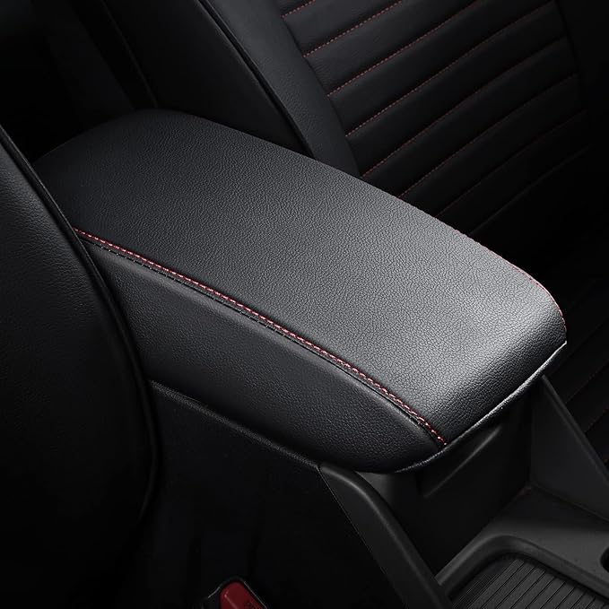 AOMSAZTO Armrest Covers for 2021 2020 2019 2018 2017 2016 Jeep Cherokee Console Cushion for Jeeps