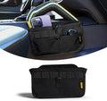 Seat Back Storage Bag for Ford Bronco 2021-2025, MOLLE Tactical Organizer for 2-Door & 4-Door (Not Sport), Armrest Storage Pouch, 600D Oxford, No Drill Easy Install, Off-Road Gear Holder Black
