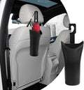 Car Trash Can Backseat, Car Garbage Organizer, Black Small Leakproof Vehicle Trash Garbage Can Bin, Automotive Interior Accessories Small Garbage Bin for Vehicles, Travelling, Home, Office