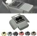 2025 New Auto Center Console Armrest Cushion with 2 Cup Holder, Car Center Console Armrest Pillow, Memory Foam Arm Rest Box Protector for Most Vehicles, Car Accessories (Grey)
