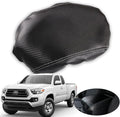 CHEAYAR Leather Car Auto Center Console Armrest Cushion for Toyota Tacoma Accessories 2016-2018 2019 2020 American Flag (Carbon Fiber Pattern-Leather)