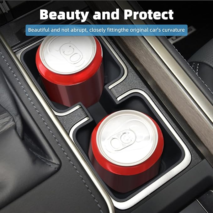Center Console Wireless Charging Pad + Coaster Fit for Lexus GX550 2024 2025 Non-Slip Protective Mat Interior Accessories
