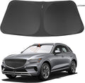 Windshield Sun Shade Custom Fit for 2022 2023 2024 2025 Genesis GV70 Accessories Foldable Sunshade Sun Blocker Protect Car from Sun Rays & Heat Damage Keep Car Cooler